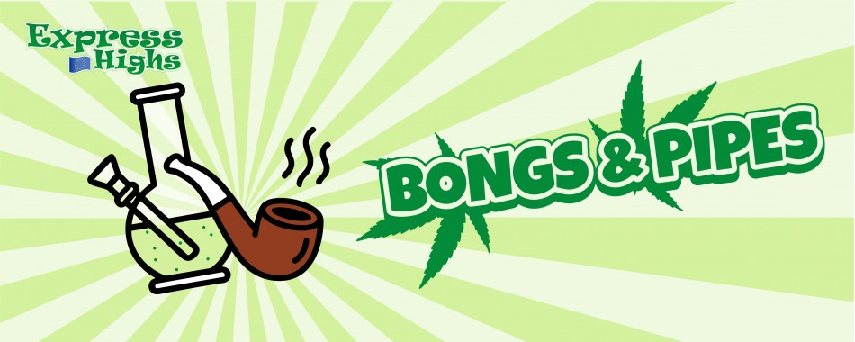 bong and pipes